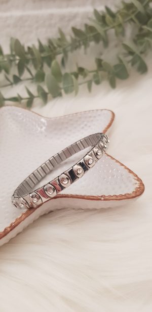 SİLVER TAŞLI BİLEKLİK BL1002